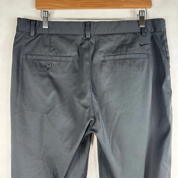 NIKE Golf Tour Performance Dri-Fit Pants - Black - 639779-010 - Sz 34 x 34 - Picture 7 of 11